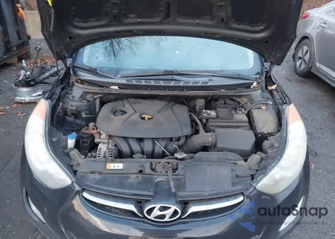 2013 Hyundai Elantra Limited from USA, damaged, VIN 5NPDH4AE3DH264110
